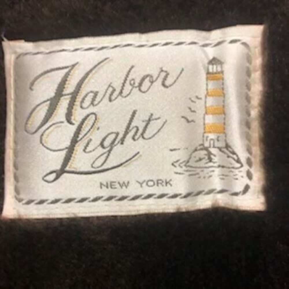 Vintage Harbor Light New York Overcoat Zip In Faux Fur Liner OD Green Men's 44 - Picture 8 of 10